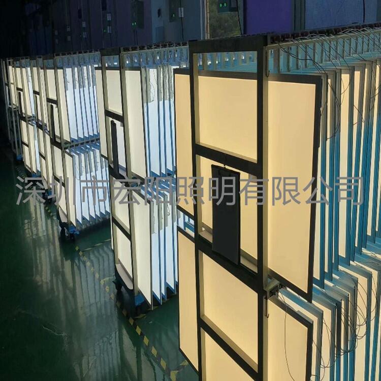 廣州面板燈廠家 48W無邊框面板燈 600x600無邊框平板燈
